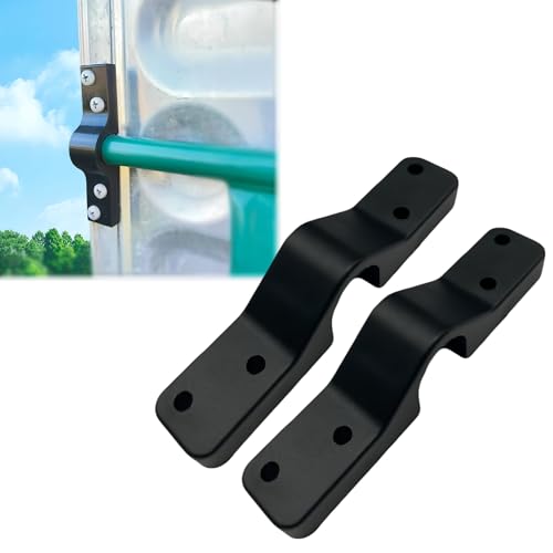 2 Pack Table Tennis Ball Replacement Bracket for Kettler, Upgrade Stand for 18mm Round Bars, Ping Pong Table Repair Part