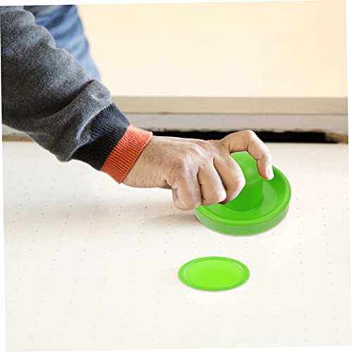76mm Air Hockey Pusher and Puck Set Sturdy Replacement Accessories for Game Tables for Family Fun and Competitive Play