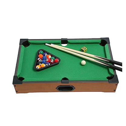Mini Pool Table for Kids Small Billiards Game Table Top Pool Table Toy for Cat Gift for Kids Cat Pool Table Toy - style: P-20"