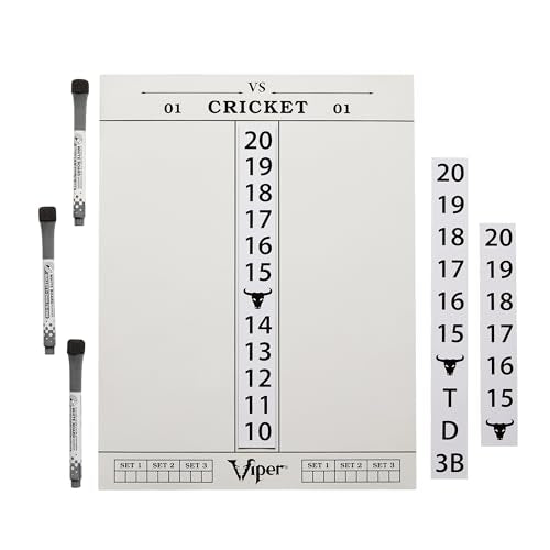Viper by GLD Magna Score Pro 3-in-1 Magnetic Dry Erase Dart Scoreboard