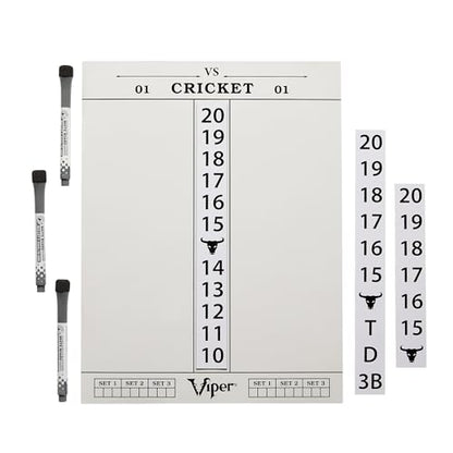 Viper by GLD Magna Score Pro 3-in-1 Magnetic Dry Erase Dart Scoreboard