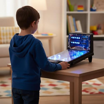 Mini Arcade Pinball for Kids 8-12, Desktop Ball Shooting with Lights & Sounds, Action and Reflex Game, Classic Tabletop Game