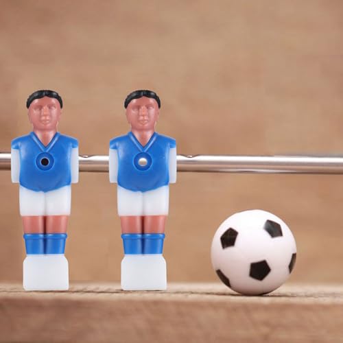 Toddmomy 12Pcs Foosball Players Replacement Set Table Soccer Men Rod Parts for Family Game Room Entertainment and Office Fun