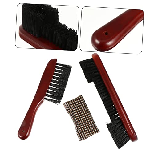 BESPORTBLE Ergonomic Billiard Brush Set Pool Table and Rail Brush Pool Billiards Accessories Kit