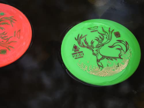 yikundiscs PDGA Approved Floating Distance Driver Golf Disc,150-160g Water-Float Distance Driver, Stable Flight Performance for Disc Golf Water Courses & Outdoor Competition | Floats in Water,Lightweight Buoyant Plastic - color: green