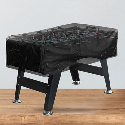 PerGar Foosball Table Cover, Silver, Waterproof, 210D Oxford Cloth, Universal Fit, 160x115x50cm