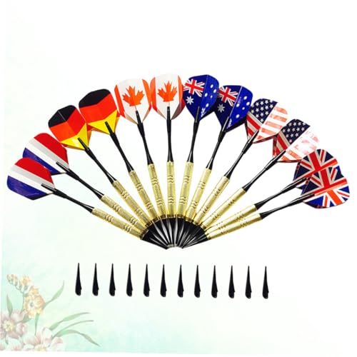 Electronic Soft Tip Darts with Darts and Replacement Tips for Beginners and Casual Players Portable Sports Supplies