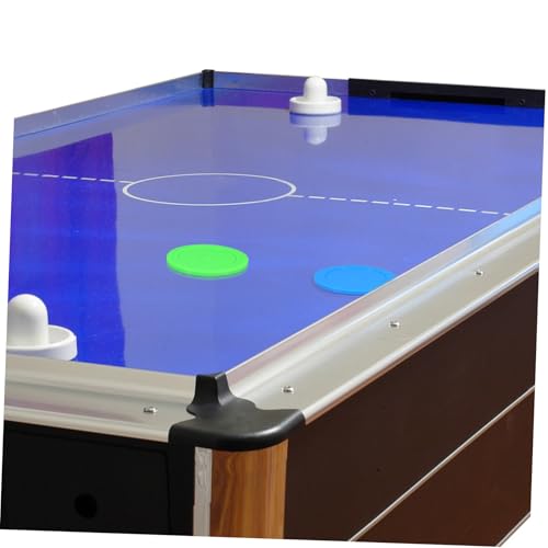 Toddmomy 5pcs Air Hockey Pucks 73mm for Tabletop Games Plastic Replacement Discs Desktop Ice Hockey Accessories for Boys and Girls and Family Fun