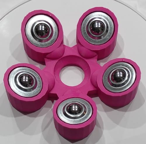 Bowling Ball Spinner - color: Magenta