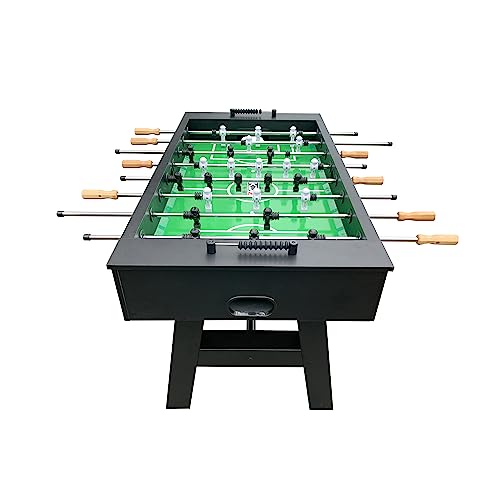 KICK Valkyrie 55" Foosball Table – Professional Full-Size Indoor Game Table - color: Black