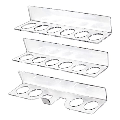 Pool Cue & Ball Rack Wall Mount – Acrylic Billiard Storage Holder, Self-Adhesive or Screw Mounted, Space-Saving Game Room Organizer (16 Balls & Ball Rack Holder) - style: 16 Balls & Ball Rack Holder