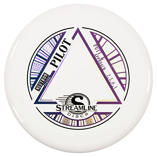Streamline Discs Neutron Pilot Disc Golf Putter (Colors May Vary) - size: 165-170g