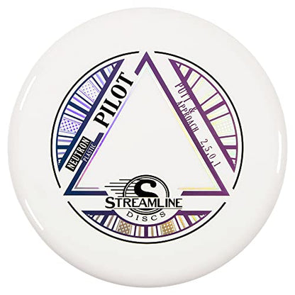 Streamline Discs Neutron Pilot Disc Golf Putter (Colors May Vary) - size: 165-170g