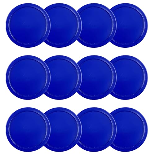 12 Pack 2.5 Inch Air Hockey Pucks for Small Size Table - color: Blue
