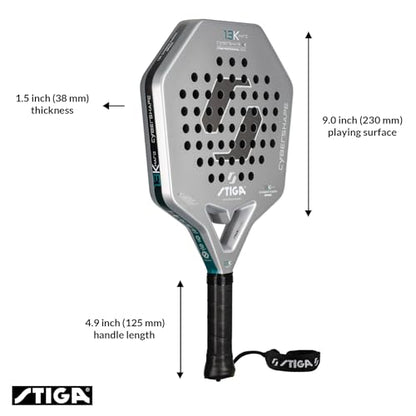 STIGA Cybershape Padel Racket - size: 1.3K Hard