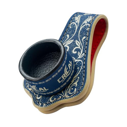 CRICAL Portable Magnetic Pool Chalk Holder Square Chalk Cube Holder Billiard Cue Accessory Gift Idea - color: CL-ChalkHolder Dark Blue White-R