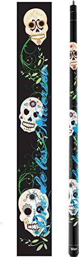 Viper by GLD Products Underground 58" Pool Cue - color: Dia de los Muertos, size: 18 Ounce