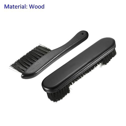 M METERXITY Billiard Pool Table Rail Brushes Set - Billiard Pool Snooker Accessories, Wood Handle Nylon Bristle - color: Black
