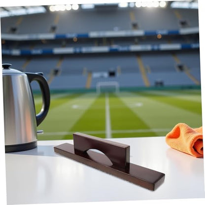 Shuffleboard Table and Ergonomic Portable Design Broom and Dustpan Set with Gentle Non-Scratch Bristles Solid Wood and Sturdy Plastic Construction for Convenient Shuffleboard