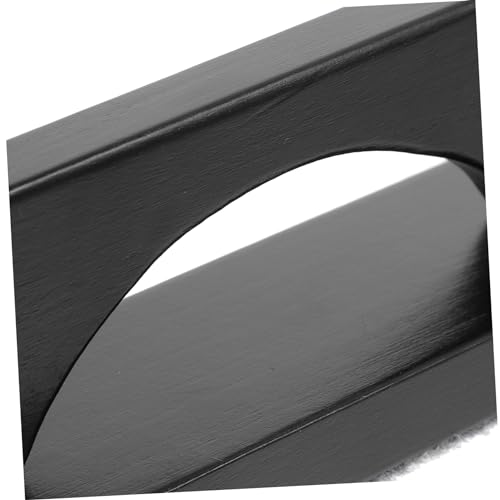 Shuffleboard Supplies Black Sand Cleaning Brush Wood Shuffleboard Cleaning Brush Polyester Fiber - color: Black