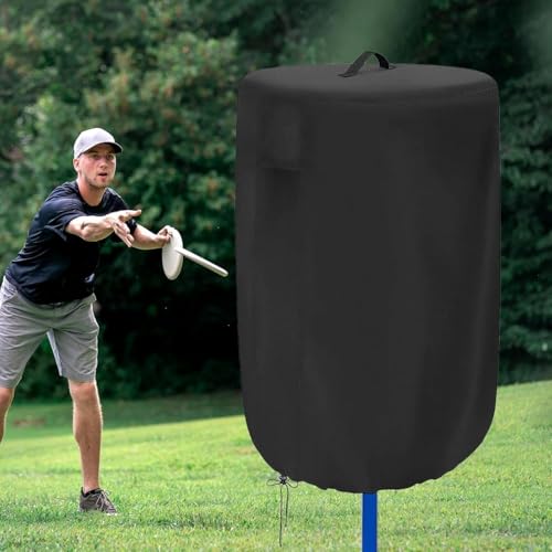 Professional Disc Golf Target Cover, Water Resistant UV Protection Practice Basket Cover, Quick Install for Indoor Outdoor Sports Gear