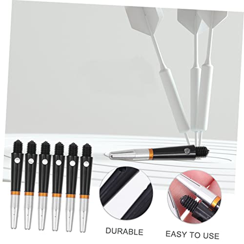 Toyvian Aluminum Dart Shafts Reusable Lightweight Stems for Dart Accessories Replacement Parts for Daily