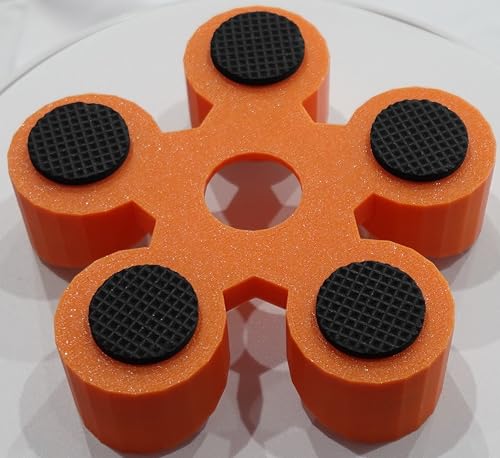 Bowling Ball Spinner - color: Orange