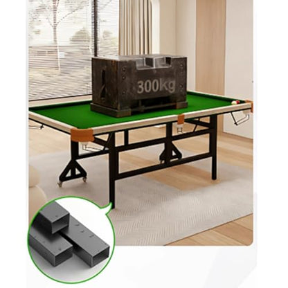 Pool Table, Portable Tabletop Billiard Table with Complete Accessory Set for Kids Adults, Home Office Desk Game - color: O