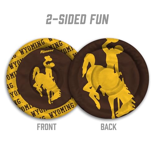 YouTheFan NCAA Wyoming Cowboys Flimzee Bean-Bag Flying Disc - style: Wyoming Cowboys