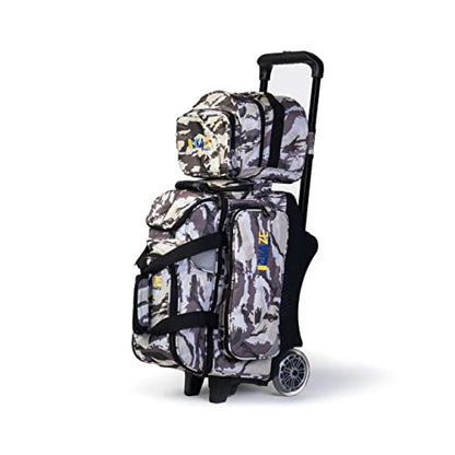 2 Ball Bowling Roller + 1 Ball Color Matching Add On Tote - color: White Camo