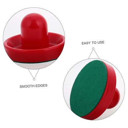 BESPORTBLE Tabletop Air Hockey Set Pucks Portable Mini Ice Hockey Game Accessories for Boys and Girls and Adults Complete 1 Set for Home Entertainment