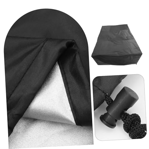 BESPORTBLE Foosball Table Cover Protective Cover for Indoor Football Table Easy to Install Fits Standard Black