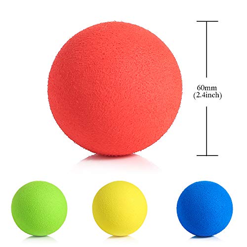 Pllieay 2.4 Inch Soft Foam Balls, Lightweight Mini Indoor Toys Play Balls for Safe Fun, Birthday Party for Boys and Girls - style: 12