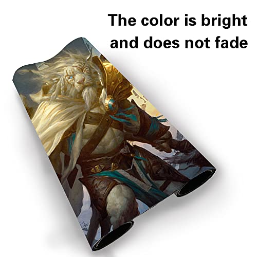 Board Game MTG Playmat Games Size 60X35 cm CCG Compatible for MTG CCG RPG Trading Card Game (Ajani Steadfast) - color: Ajani Steadfast