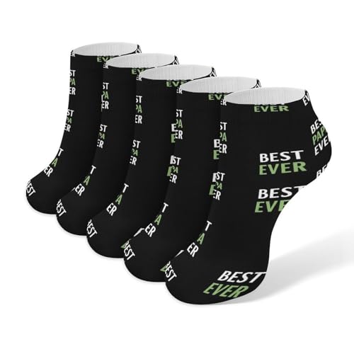 5 Pairs Women’s Low Cut Ankle Socks, Soft Athletic No Show for Running Yoga Daily Wear - color: Picture (4)