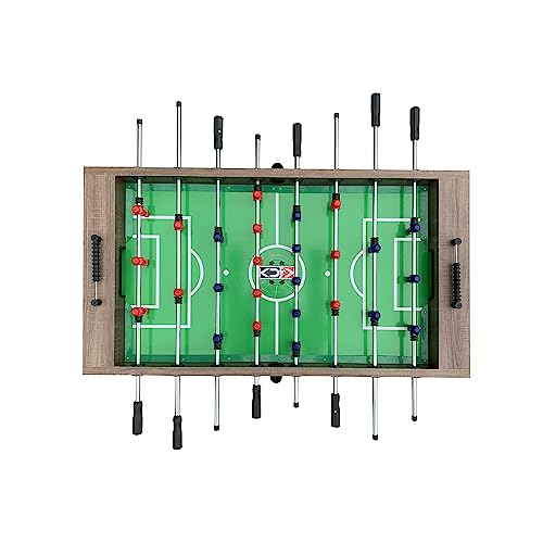 KICK Cavalier 55" Foosball Table – Professional Full-Size Indoor Game Table - color: Brown