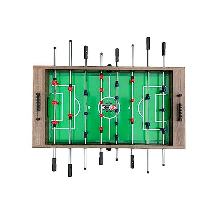 KICK Cavalier 55" Foosball Table – Professional Full-Size Indoor Game Table - color: Brown