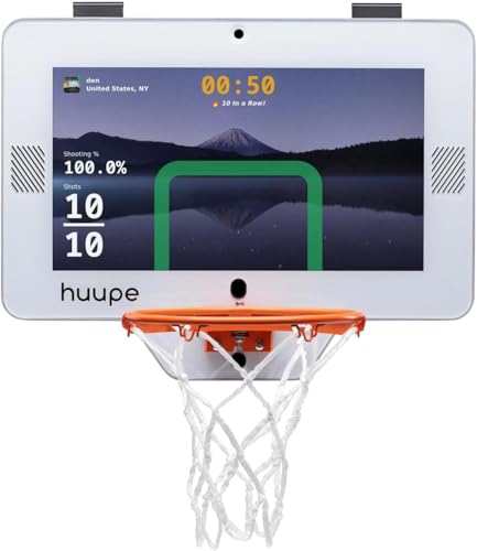huupe mini – The World’s First Smart Mini Basketball Hoop Game Console – The Ultimate Gift for Families for Indoor Gameplay and Interactive Fun