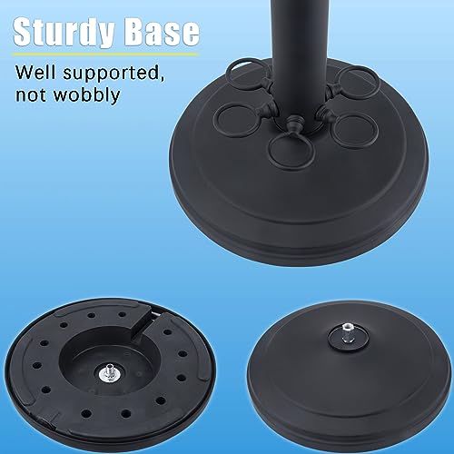 Pool Stick Holder, Pool Cue Rack, Pool Cue Holder Floor Stand, Stand Style Metal Billiard Cue Racks, Holds 6 Pool Cue Sticks
