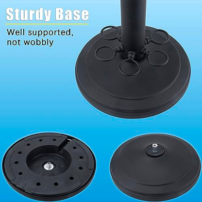 Pool Stick Holder, Pool Cue Rack, Pool Cue Holder Floor Stand, Stand Style Metal Billiard Cue Racks, Holds 6 Pool Cue Sticks