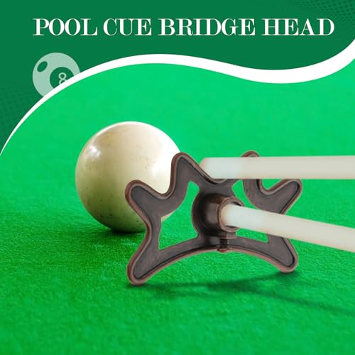 Pool Billiard Bridge Head Pool Cue Stick Bridge Metal for Games Competition