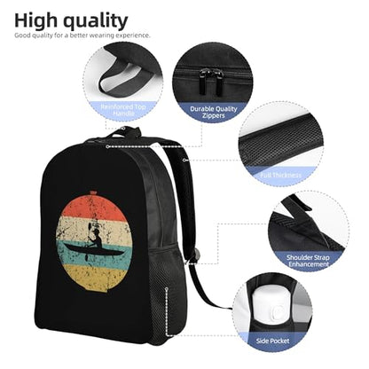 Kayaks Backpacks For Men Women Book Bag Travel Hiking Camping Work Lightweight - color: Ye19