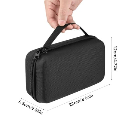EVA Dart Case, Carrying Case for Steel Tip or Soft Tip Darts, Holds 6 Darts and Accessories, Dart Storage Organizer with Handle for Flights, Shafts
