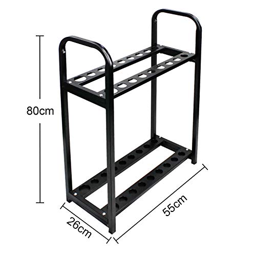 Crestgolf Acrylic Golf Club Organizers Golf Club Display Golf Putter Rack (18-hole) - color: 18-hole