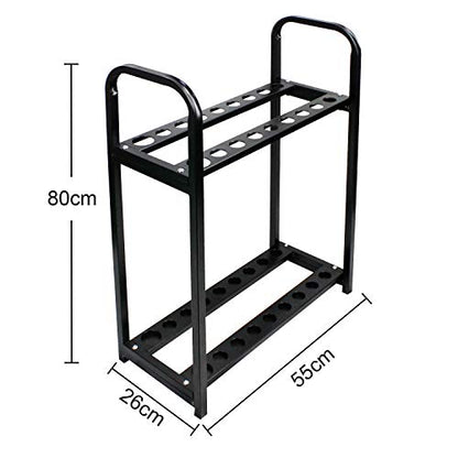 Crestgolf Acrylic Golf Club Organizers Golf Club Display Golf Putter Rack (18-hole) - color: 18-hole
