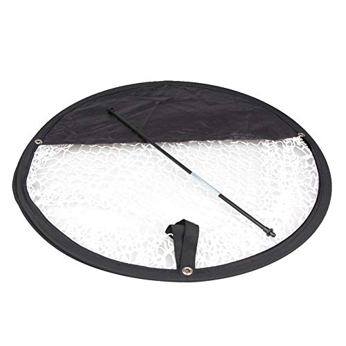 Portable Pitching Golf Target Chipping Hitting Net Basket Golf Practice Net Cage Tent Training Equipment for Indoor Outdoor Garden Grassland Black