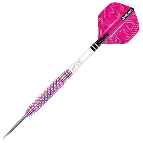 RED DRAGON Confession Steel Tip Darts Set - 85% Tungsten Darts with Nitrotech Shafts & Flights - Balanced Control & Consistent Throws - Available in Weights from 26g to 30g