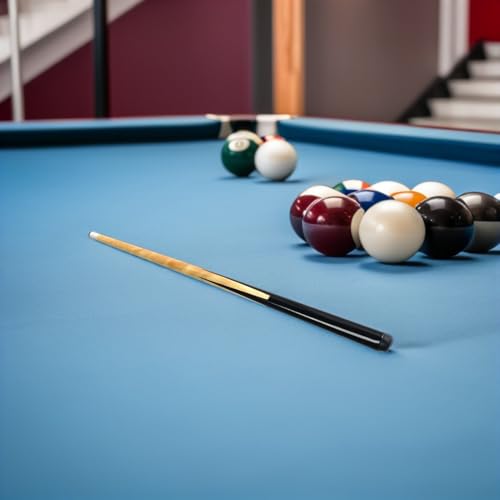Short Pool Cue Stick Lightweight Billiard Cue for Beginners Teens Compact Practice for Tight Spaces and Pool Tables