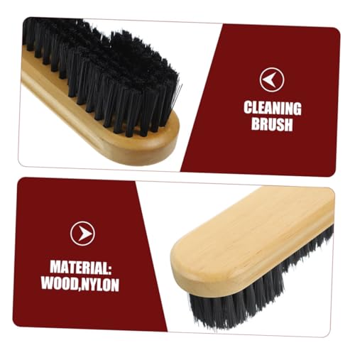 ULTECHNOVO Pool Table Brush for Felt Cleaning Wood Handle Billiard Table Accessory with Soft Bristles for Effortless Maintenance of Cloth and Surfaces