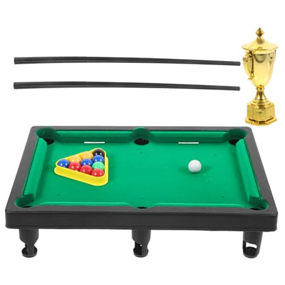 Pool Table and Girls Billiards Stick for Year Old Boys Portable Desktop Pool
